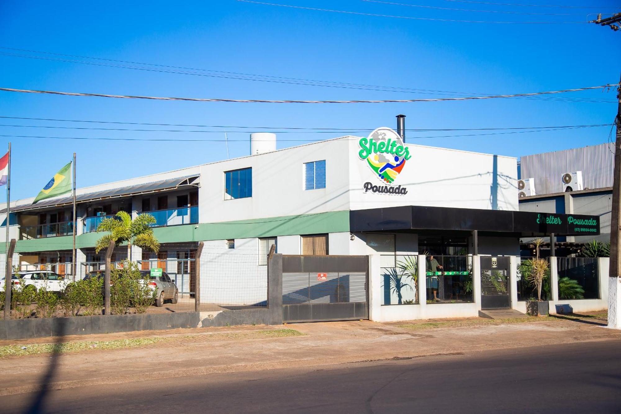 Shelter Hostel E Pousada Ponta Porã Exterior foto